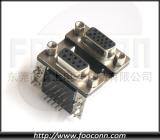 D-SUB Stack Connector 15P F to 9P F